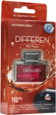 Ароматизатор автомобильный Autodoc Differen Бабл гам K-1017 - фото