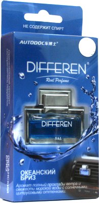 Ароматизатор автомобильный Autodoc Differen Океанский бриз K-1002 - фото