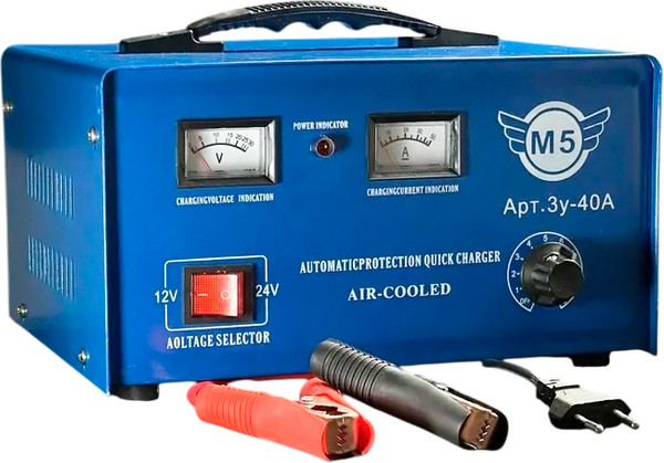 Зарядное устройство для аккумулятора M5 ЗУ-40 - фото