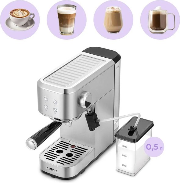 Кофеварка эспрессо Kitfort КТ-7641