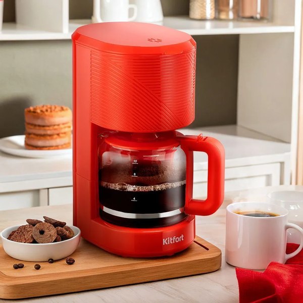 Капельная кофеварка Kitfort КТ-7652