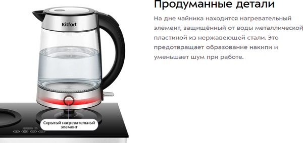 Набор для приготовления чая и кофе Kitfort КТ-6741