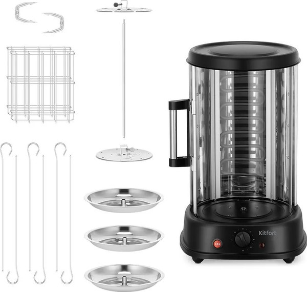 Электрошашлычница Kitfort КТ-1411