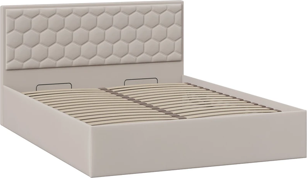 Двуспальная кровать ТриЯ Порто Универсальная с ПМ 140x200