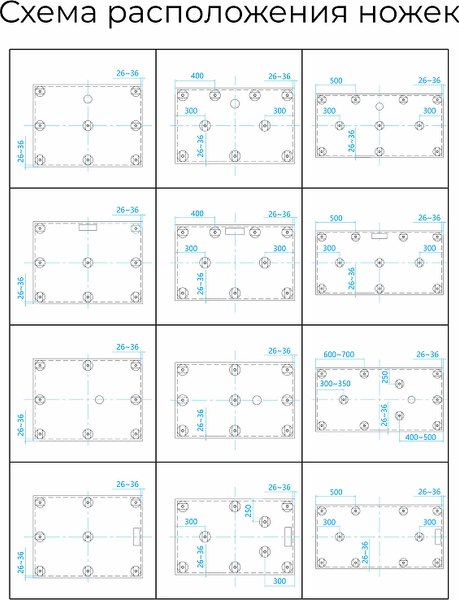Душевой поддон RGW ST-De / 16152816-13