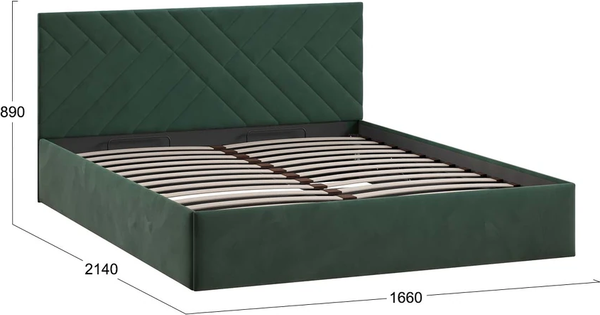 Двуспальная кровать ТриЯ Кевия Тип 1 160x200