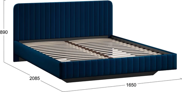 Двуспальная кровать ТриЯ Шелли Тип 1 160x200