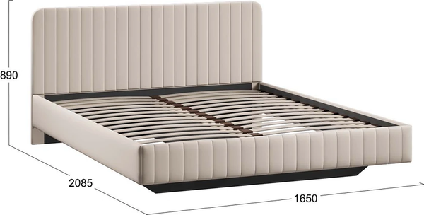 Двуспальная кровать ТриЯ Шелли Тип 1 160x200