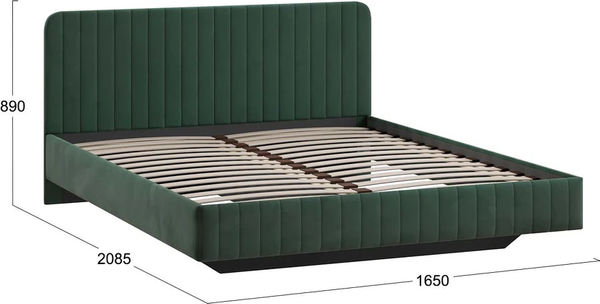 Двуспальная кровать ТриЯ Шелли Тип 1 160x200