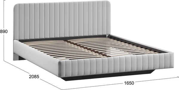 Двуспальная кровать ТриЯ Шелли Тип 1 160x200