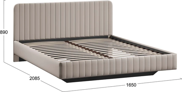 Двуспальная кровать ТриЯ Шелли Тип 1 160x200