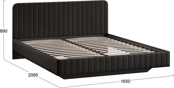 Двуспальная кровать ТриЯ Шелли Тип 1 160x200