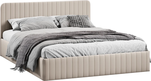 Двуспальная кровать ТриЯ Шелли Тип 1 с подъемным механизмом 160x200 - фото