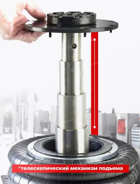 Подкатной домкрат RockForce RF-TRA1724