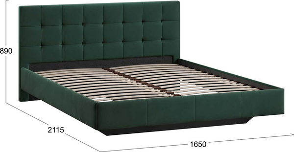 Двуспальная кровать ТриЯ Эмма Тип 1 160x200