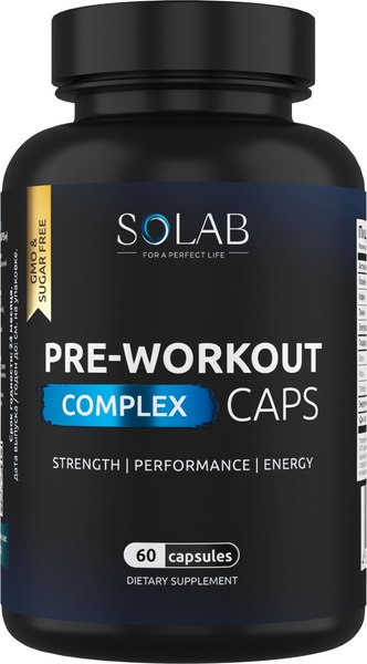 Предтренировочный комплекс SOLAB Pre-workout - фото