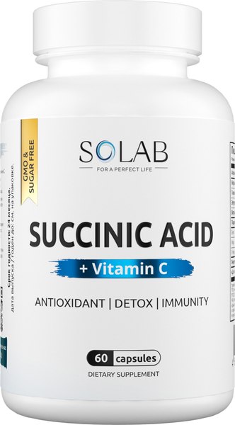 Комплексная пищевая добавка SOLAB Янтарная кислота - фото