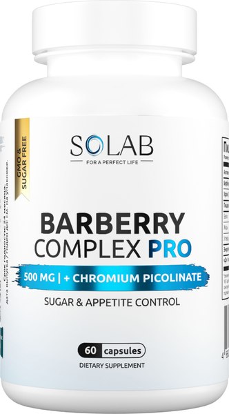 Комплексная пищевая добавка SOLAB Берберин комплекс Про - фото