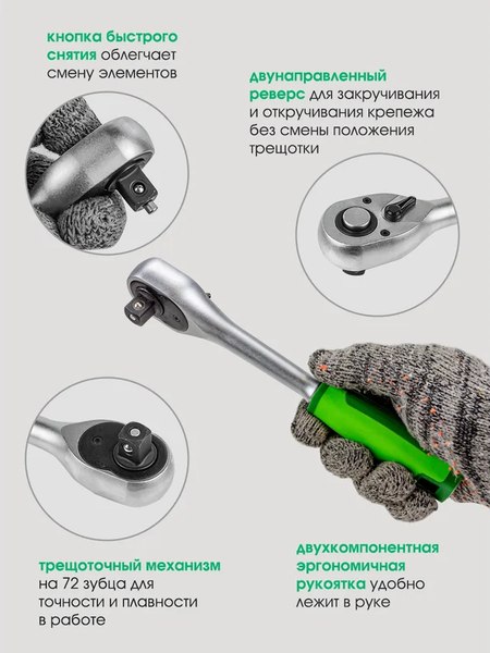 Универсальный набор инструментов Forsland 4821-5