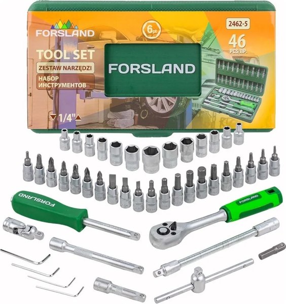Универсальный набор инструментов Forsland 2462-5 - фото