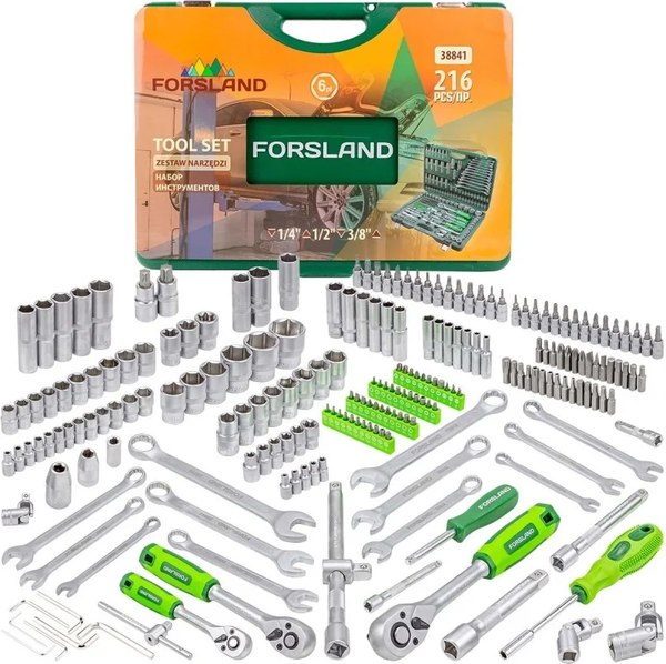 Универсальный набор инструментов Forsland 38841 - фото