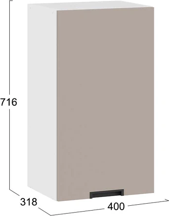 Шкаф навесной для кухни ТриЯ Гренада 1В4 с одной дверью