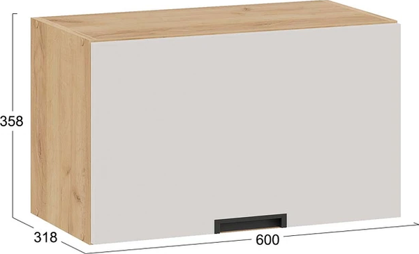 Шкаф навесной для кухни ТриЯ Гренада 1В6Г с одной откидной дверью