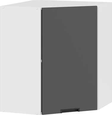 Шкаф навесной для кухни ТриЯ Гренада 1В6У угловой с одной дверью - фото