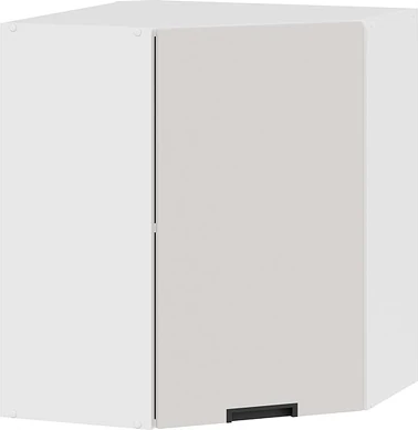 Шкаф навесной для кухни ТриЯ Гренада 1В6У угловой с одной дверью - фото