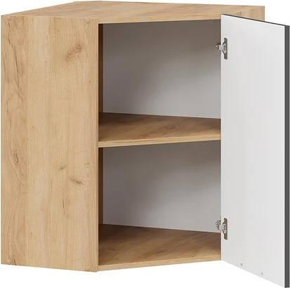 Шкаф навесной для кухни ТриЯ Гренада 1В6У угловой с одной дверью