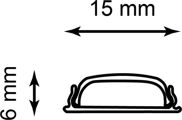 Профиль для светодиодной ленты Feron CAB264 / 10361