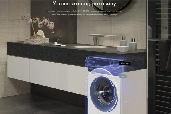 Стиральная машина Haier HW50-BP1026