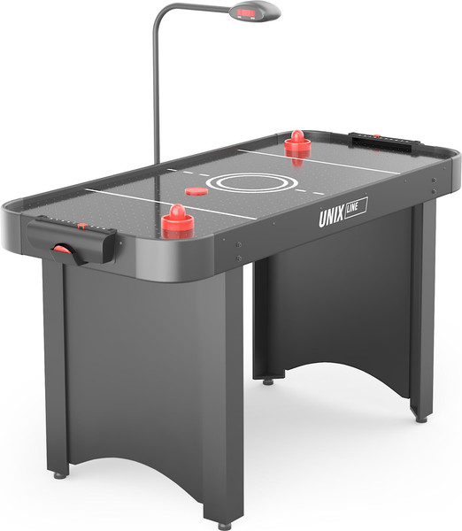 Аэрохоккей UNIX Line Black / GTH142X64EBK - фото