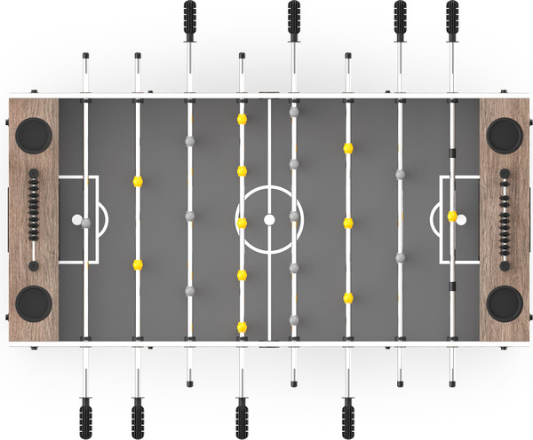 Настольный футбол UNIX Line Grey Wood / GTS125X61GWD