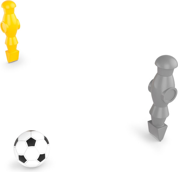 Настольный футбол UNIX Line Grey Wood / GTS125X61GWD