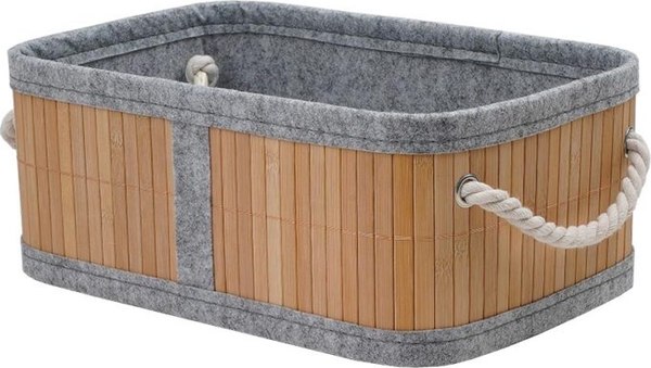 Корзина Natural House Бамбук 300x200x120 / Shan-17S - фото