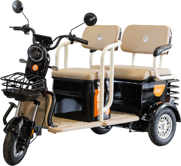 Электроскутер Yakama AP-H009-25 - фото