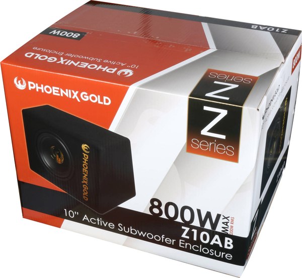 Корпусной активный сабвуфер Phoenix Gold Z10AB