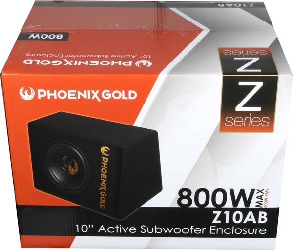 Корпусной активный сабвуфер Phoenix Gold Z10AB