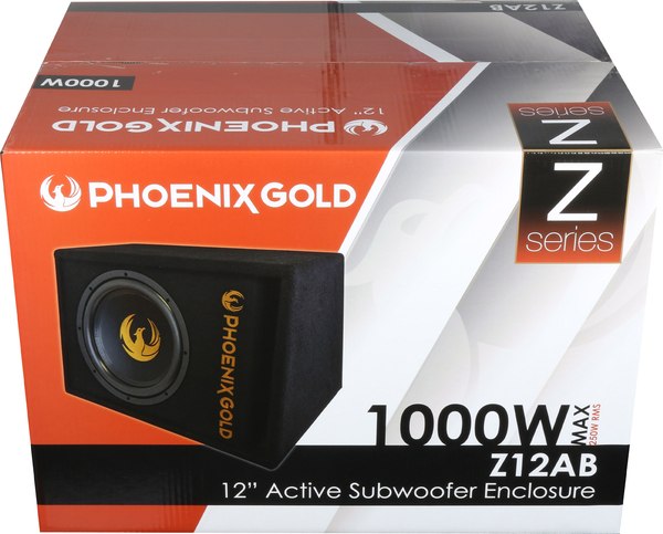 Корпусной активный сабвуфер Phoenix Gold Z12AB