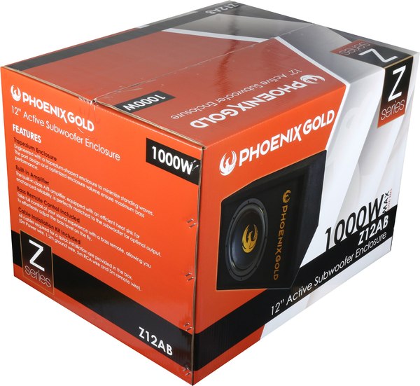 Корпусной активный сабвуфер Phoenix Gold Z12AB
