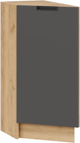 Шкаф-стол кухонный ТриЯ Гренада торцевой с одной дверью 1Н3Т - фото