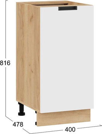 Шкаф-стол кухонный ТриЯ Гренада с одной дверью 1Н4