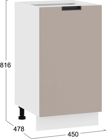 Шкаф-стол кухонный ТриЯ Гренада с одной дверью 1Н45