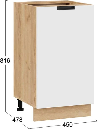 Шкаф-стол кухонный ТриЯ Гренада с одной дверью 1Н45