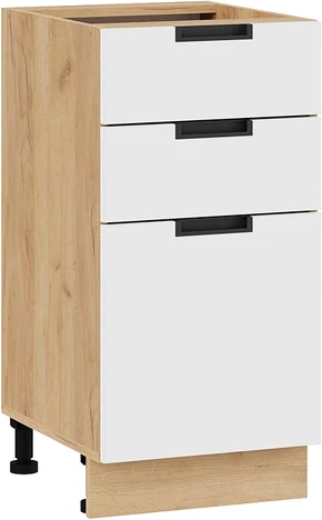 Шкаф-стол кухонный ТриЯ Гренада с тремя ящиками 1Н4Я3 - фото