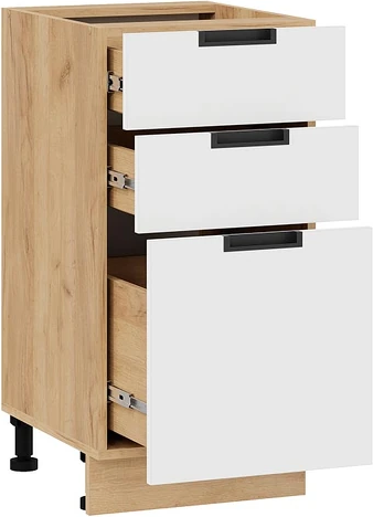 Шкаф-стол кухонный ТриЯ Гренада с тремя ящиками 1Н4Я3