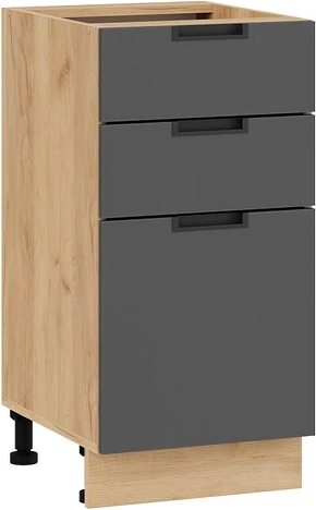 Шкаф-стол кухонный ТриЯ Гренада с тремя ящиками 1Н4Я3 - фото