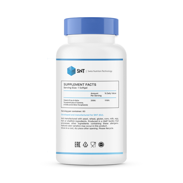 Витамин SNT E-200 Mixed Toc Sgels