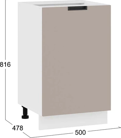 Шкаф-стол кухонный ТриЯ Гренада с одной дверью 1Н5